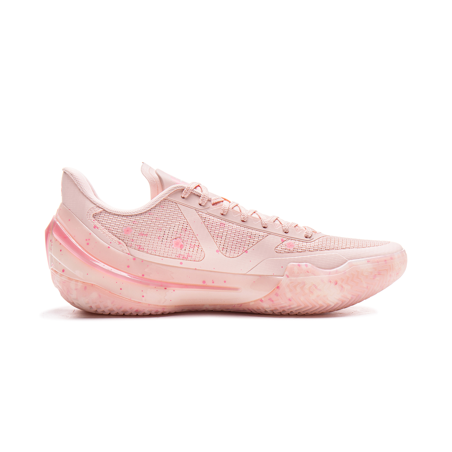 Li Ning Liren 5 V2 Cushioning Slip Resistant Breathable Low top Basketball Shoes Men’s Pink