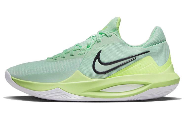 Мужские кроссовки Nike Precision 6 (зелено-черные)
