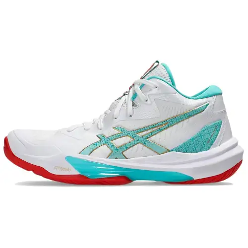 Asics SKY ELITE FF MT 3 Abrasion Resistant Low top Training Shoes Women's White Blue