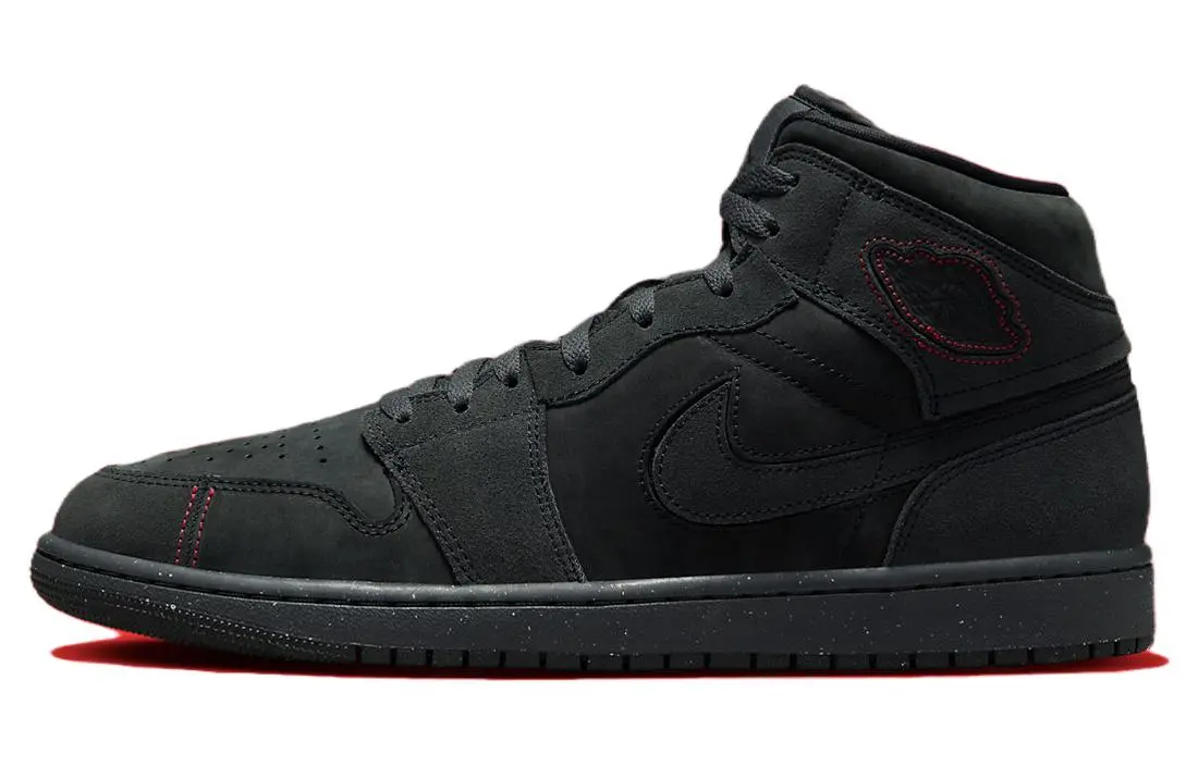 Jordan 1 Mid Se Craft Dark Smoke Red