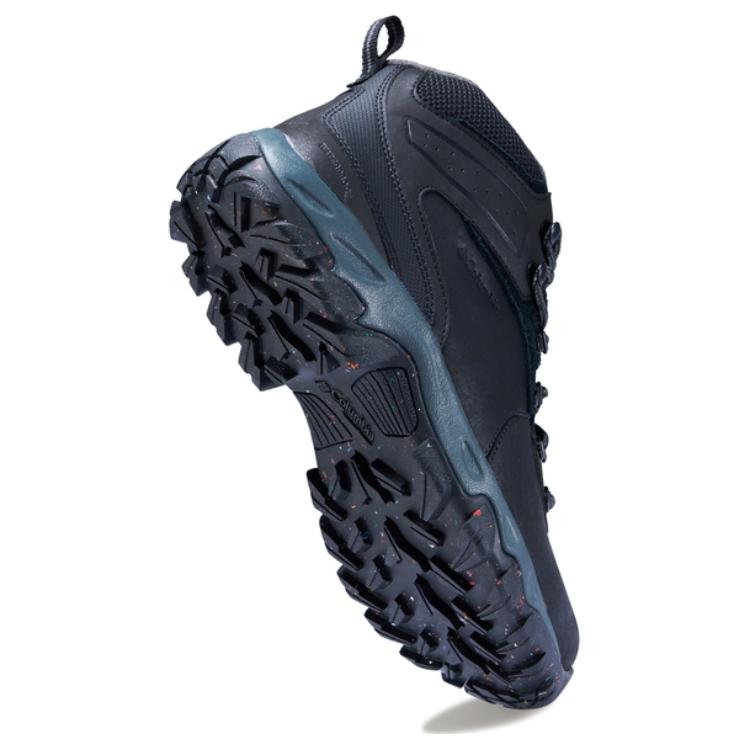 Columbia Newton Ridge Plus 2 Slip Resistant Abrasion Resistant Mid top Mountaineering Shoes Men’s Black