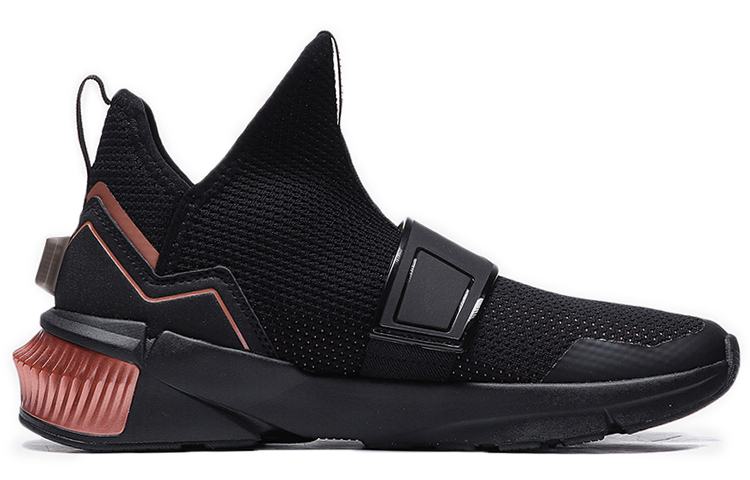 Женские кроссовки PUMA Provoke Xt Mid (черно-розовые) — Чёрный / розовый — фото 2