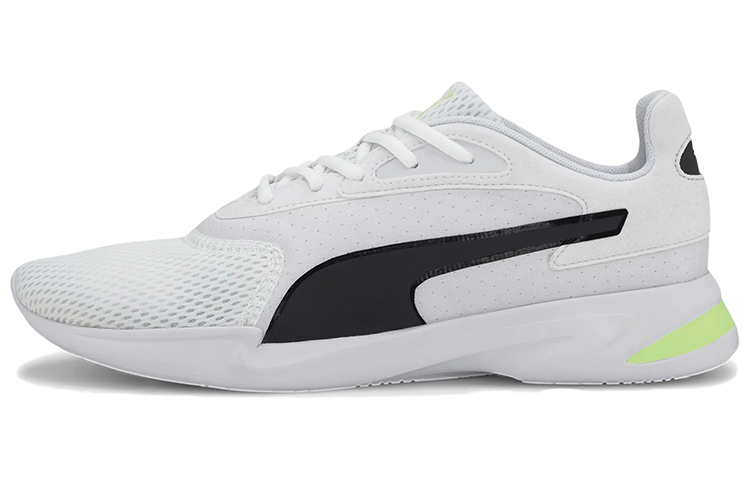 PUMA Jaro Tennis Shoes Unisex Low Top Gray/Black/Green