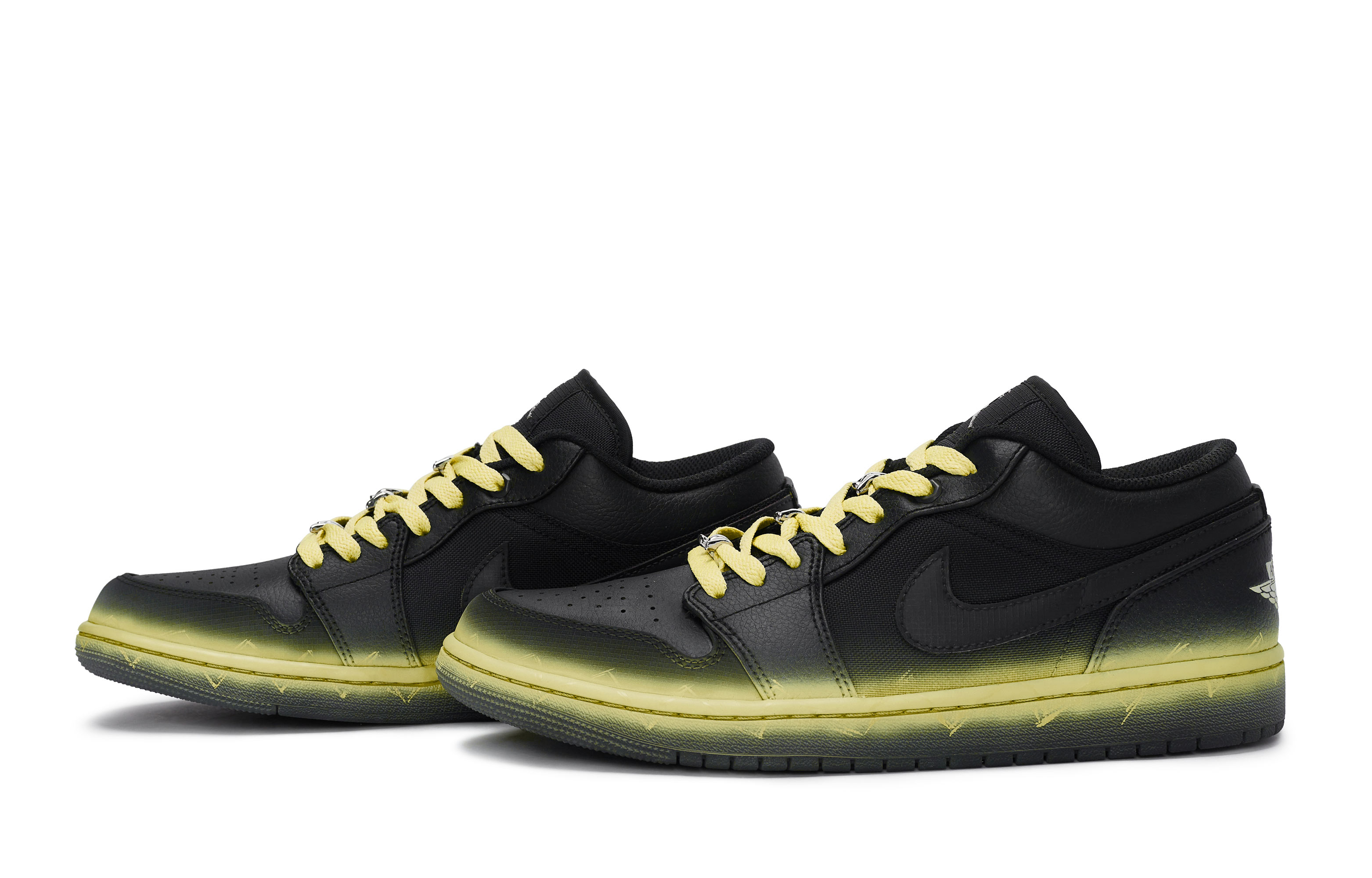 Jordan Air Jordan 1 811 Manufacturing, Current Surge Yellow, Special Shoe Box Slip Resistant Abrasion Resistant