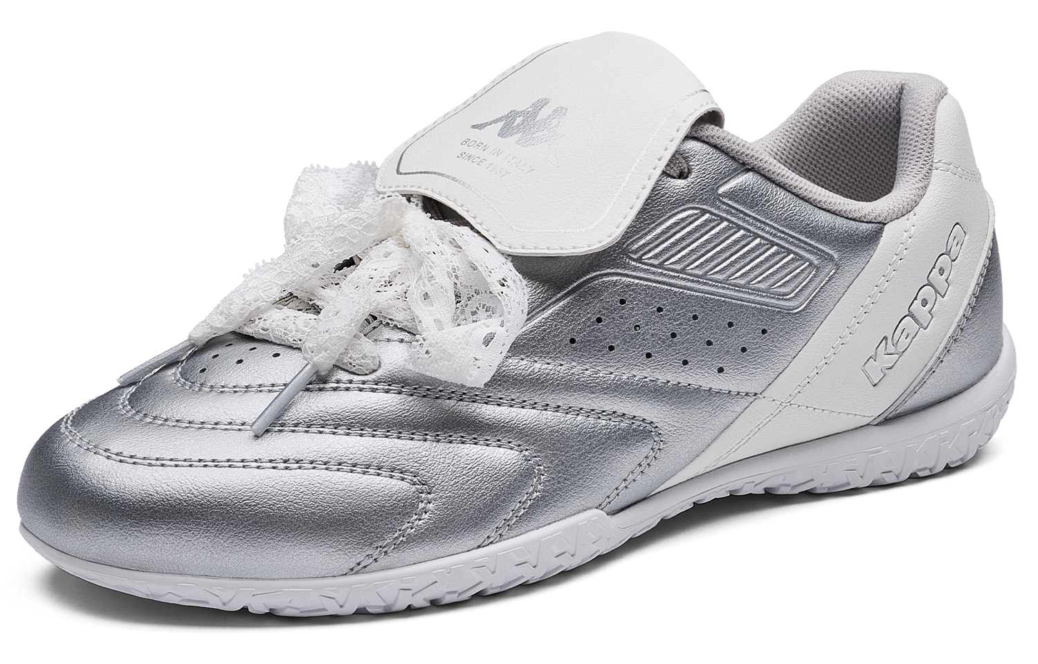 Kappa K79 Back to Back Abrasion Resistant Coverage Low top Racing Shoes Women’s Silver