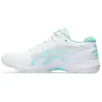 Asics Gel Netburner Academy 9 Comfortable And Lightweight Low top Training Shoes Women's White Green