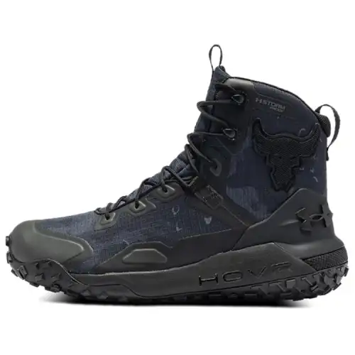 Under Armour Project Rock X Hovr Dawn Boot 'Black'