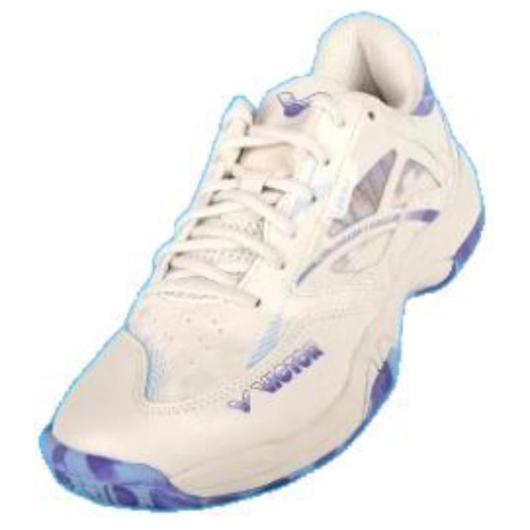 VICTOR Comfortable And Trendy Abrasion Resistant Breathable Low top Badminton Shoes Unisex Beige Purple