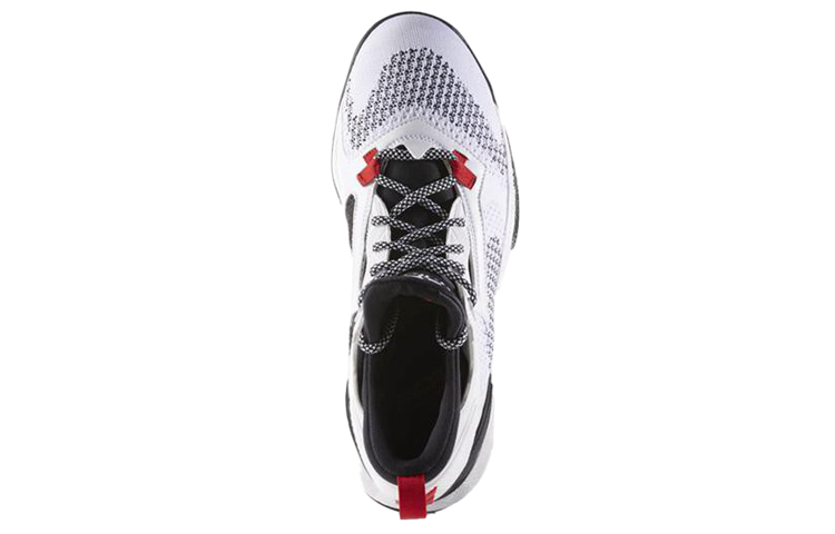 Мужские кроссовки adidas D lillard 2 Pk 'Home' (бело-черно-красные) — Белый / чёрный / красный — фото 5