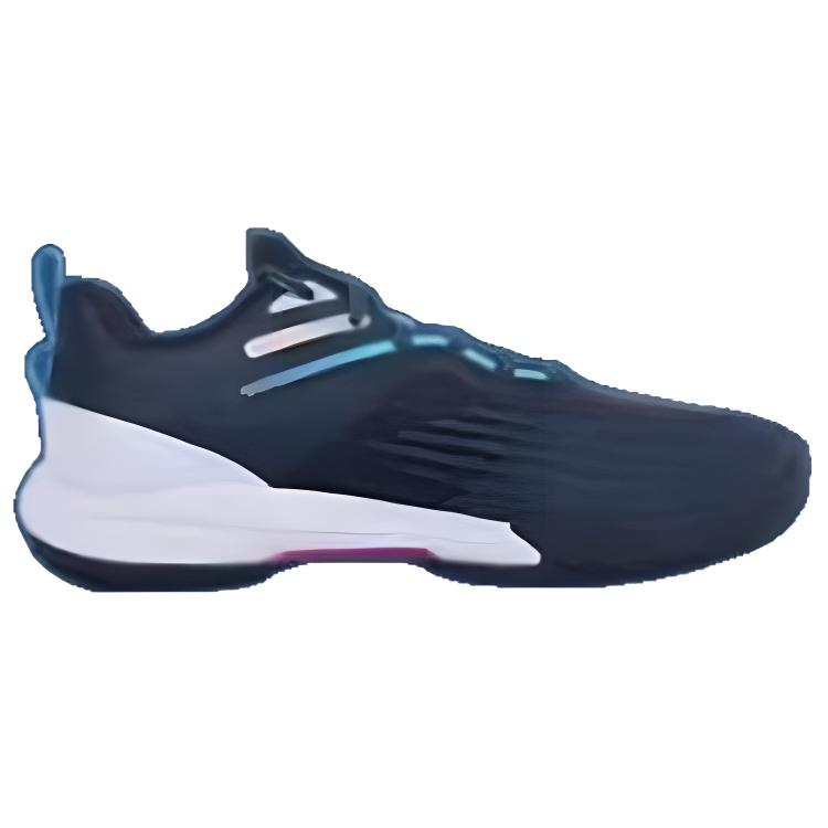 VICTOR Slip Resistant Abrasion Resistant Low top Badminton Shoes Unisex Blue Purple