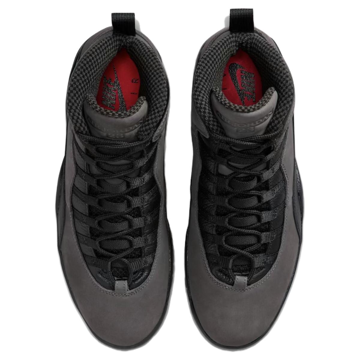 Jordan Air Jordan 10 Mid top Vintage Basketball Shoes Men’s Black
