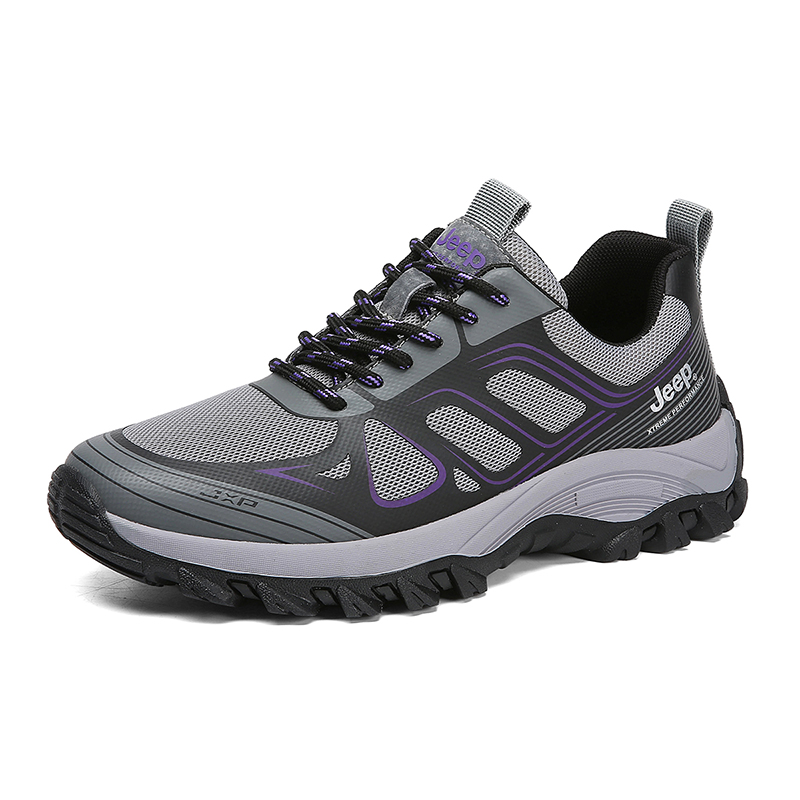Jeep Low top Hiking Shoes Women’s Gray Purple