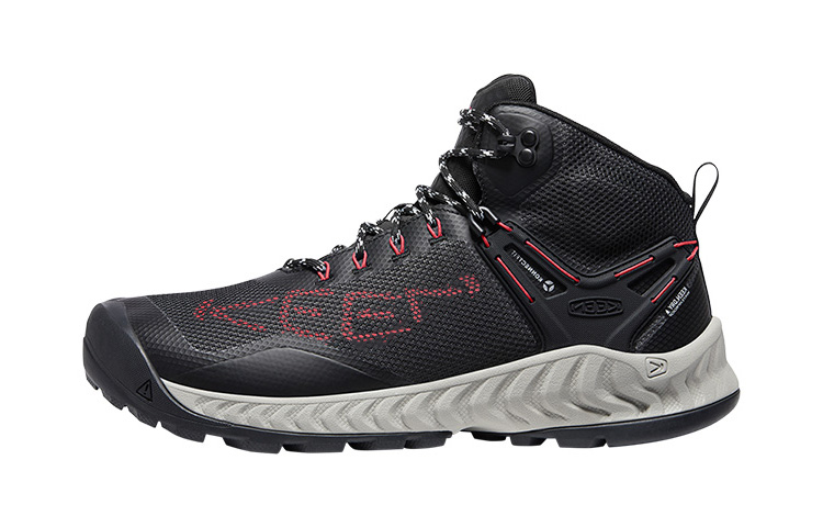Keen NXIS EVO MID WP Low top Hiking Shoes, Outdoor Shoes Men’s Black