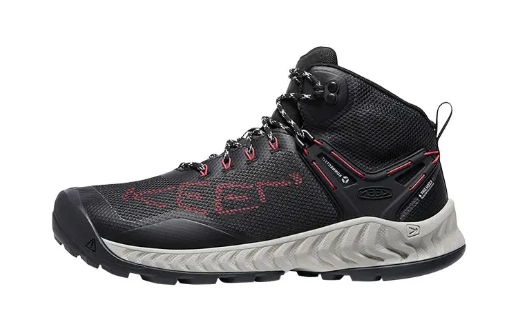 Keen NXIS EVO MID WP Low top Hiking Shoes, Outdoor Shoes Men's Black