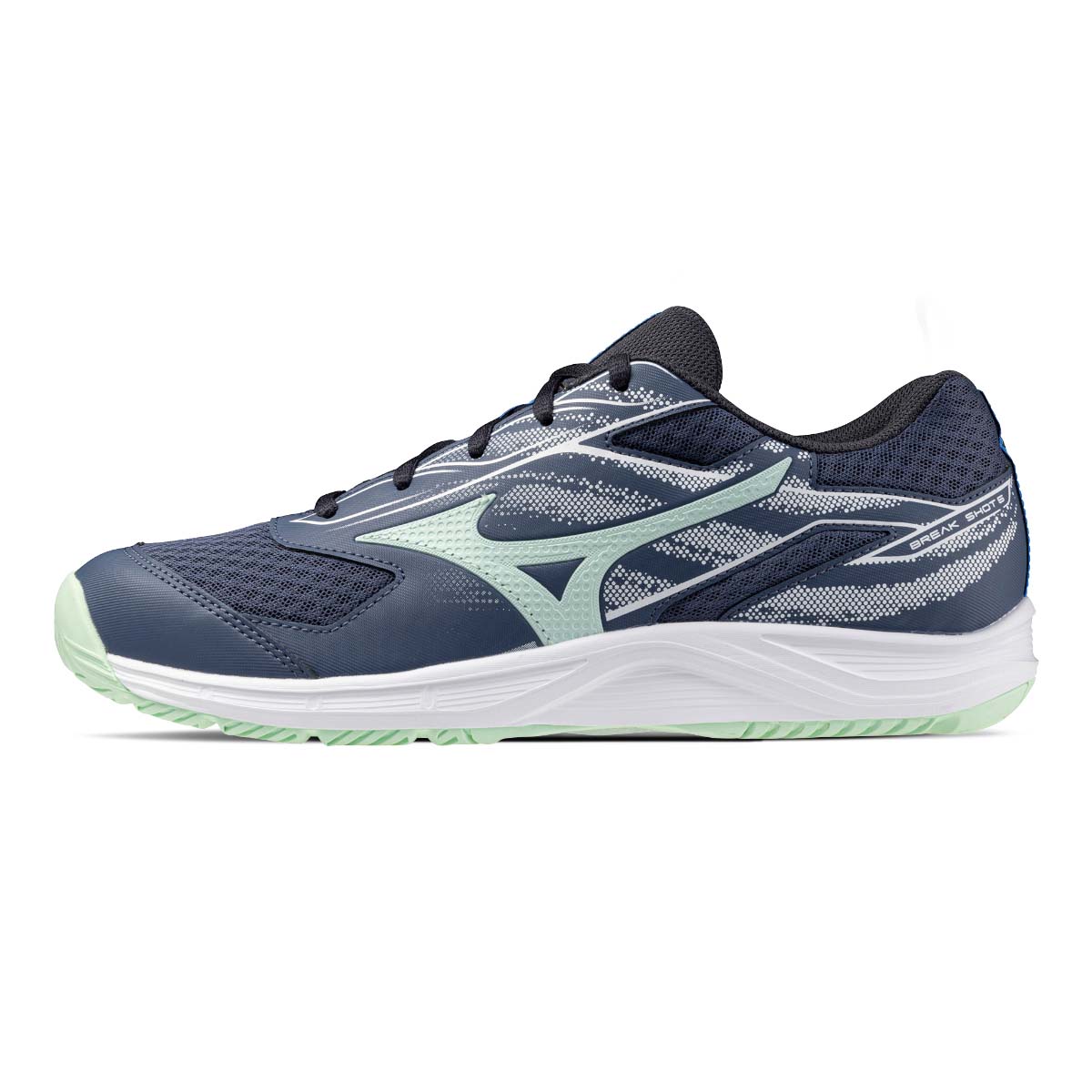 Mizuno BREAK SHOT 5 Jr.AC Low top Tennis Shoes Unisex Blue