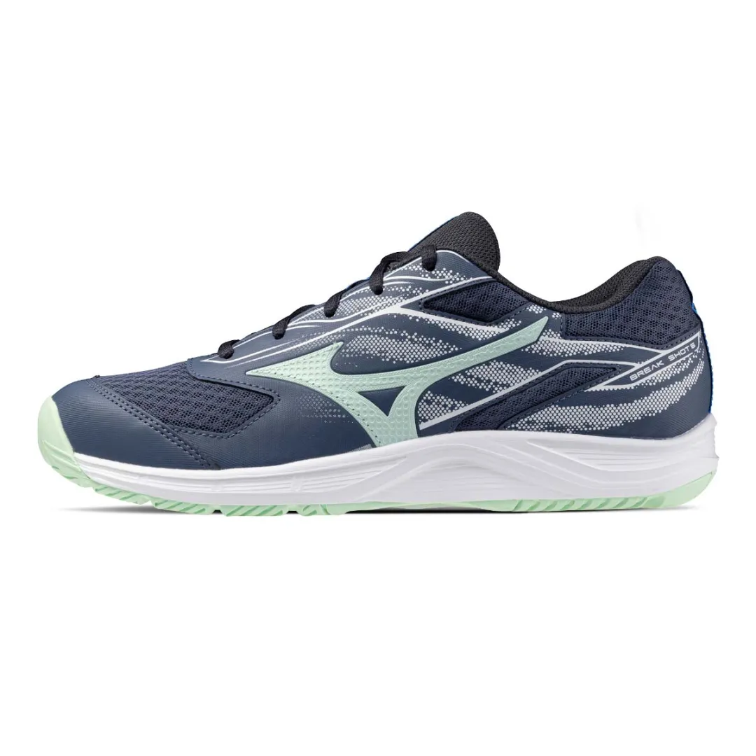 Mizuno BREAK SHOT 5 Jr.AC Low top Tennis Shoes Unisex Blue