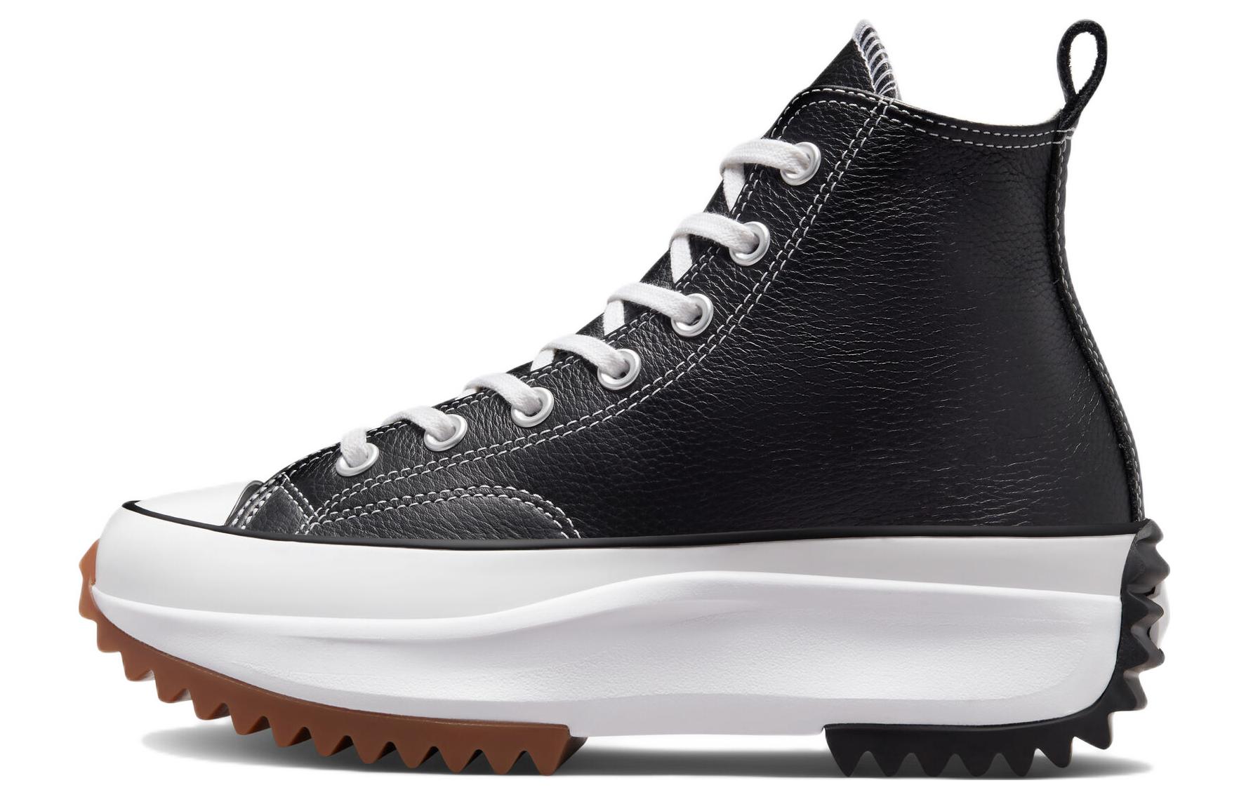 Кеды Converse Run Star Hike (черно-белые)