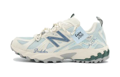 New Balance 610T Bolanmske Blue Cushioning Slip Resistant Abrasion Resistant Low top Hiking Shoes Unisex Light Blue