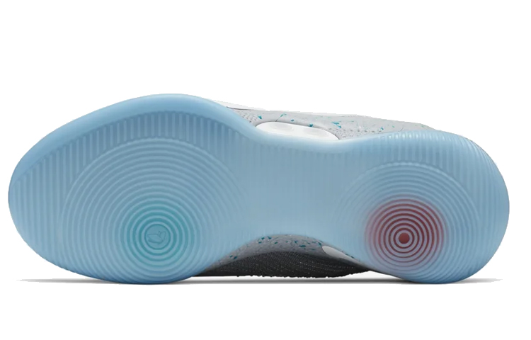 Мужские кроссовки Nike Adapt BB Mag Wolf Grey (серые) — фото 5