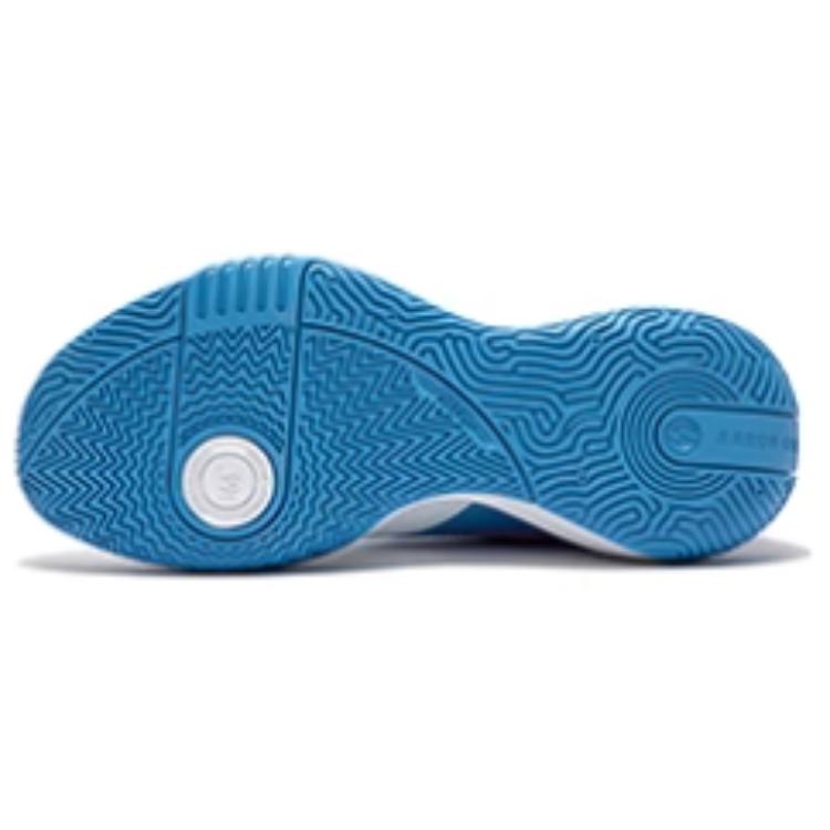 361° Slip Resistant Abrasion Resistant Low top Basketball Shoes Men’s White Blue