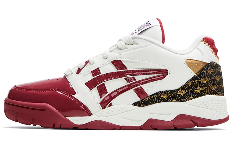 ASICS Gel Fuse Basketball Shoes 'White Red'