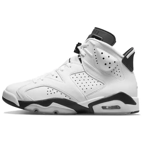 Trophy Room x Jordan Air Jordan 6 Slip Resistant Abrasion Resistant High top Vintage Basketball Shoes Unisex White