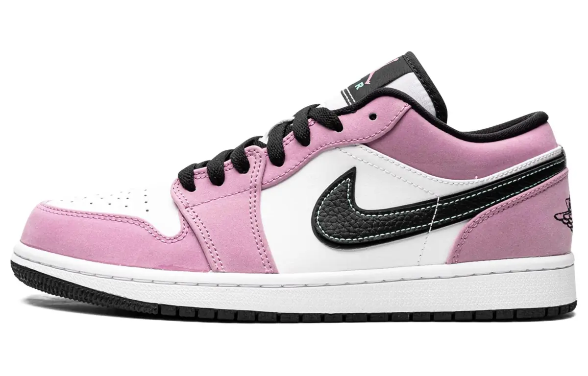 Jordan 1 Low Se Violet Shock White Black