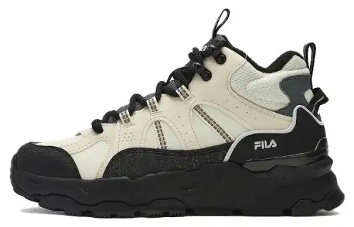 FILA Comfortable Versatile Shoes 'White Black' Women's