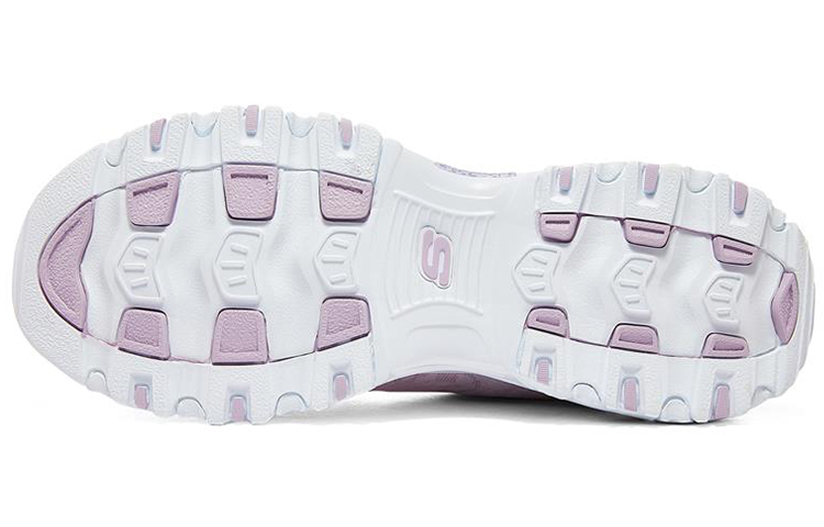 Женские кроссовки Skechers D'LITES 1.0 (лавандовые) — фото 5