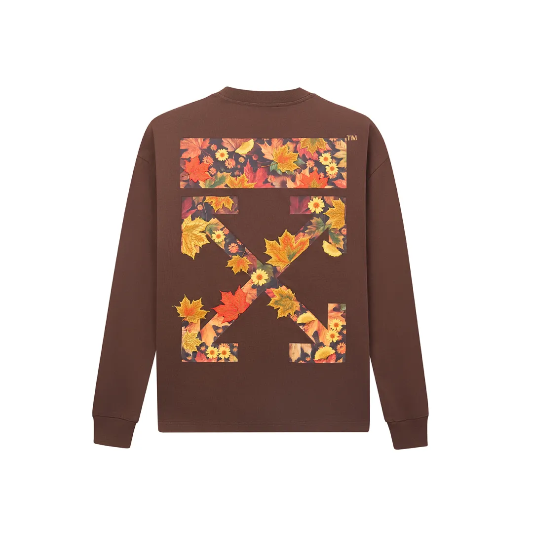 OFF WHITE Long Sleeved T Shirt Unisex