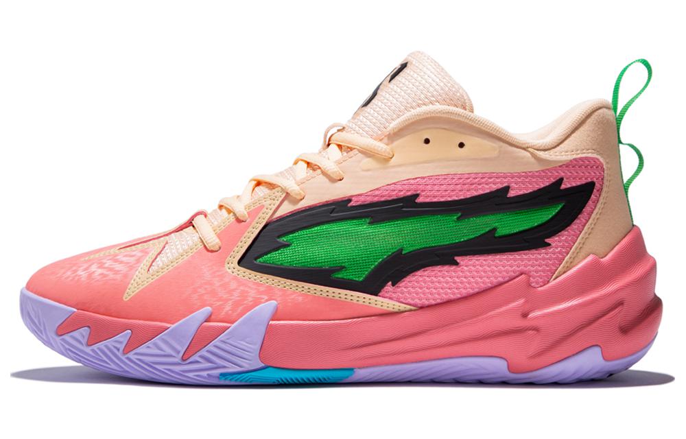 Мужские кроссовки PUMA PUMA Scoot 1 (розово-зелено-черные)