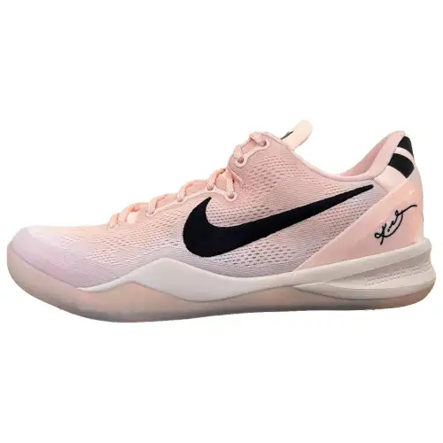 Nike Kobe 8 ACADEMY P, comfortable and versatile, non-slip and wear-resistant, low-top basketball shoes, same style for men and women, pink and black