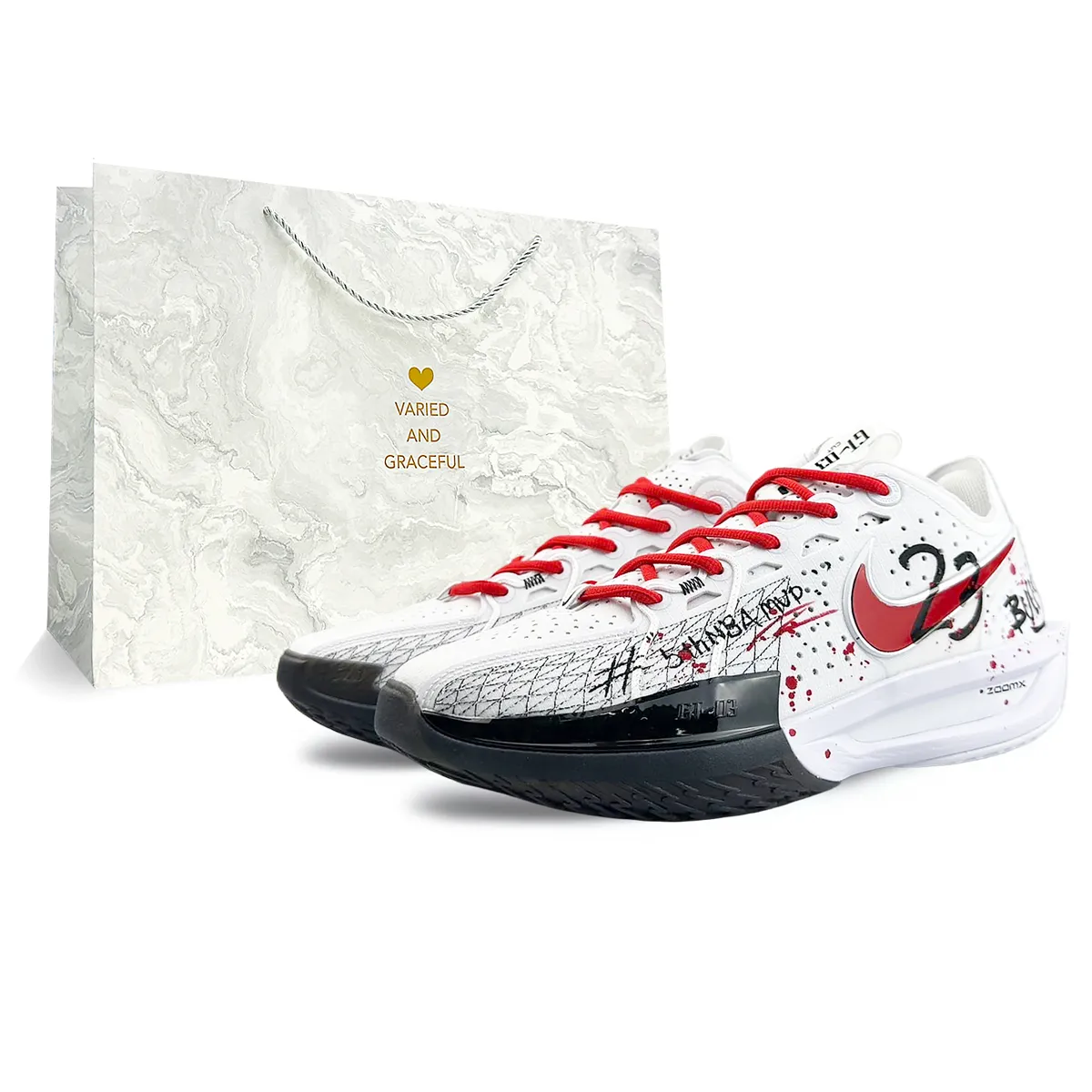 Nike G.T. Cut 3 Abrasion Resistant Breathable Abrasion Resistant Breathable Low top Basketball Shoes Unisex
