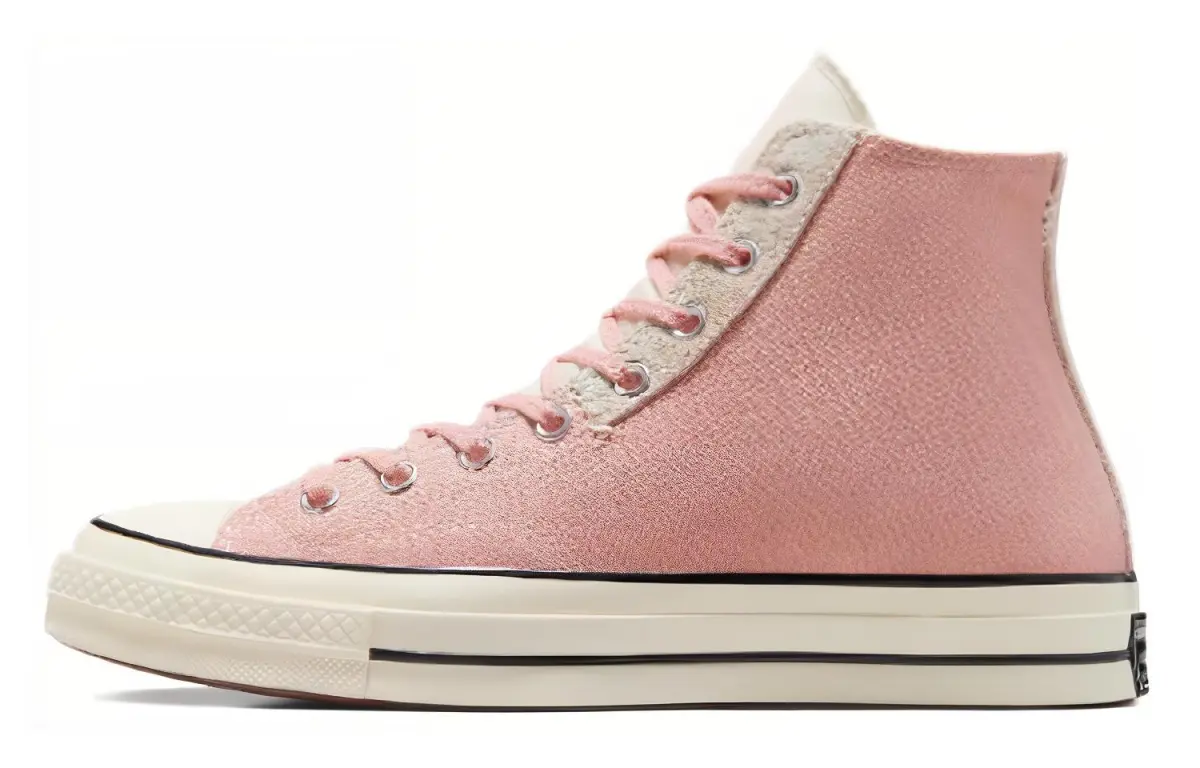 Converse Chuck 70s High Top Mix Materials Shoes 'Static Pink'