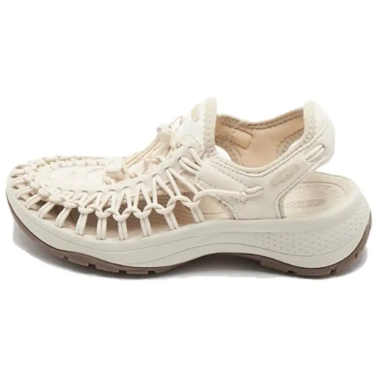 Keen UNEEK ASTORIA Beach Sandals Women's White Beige
