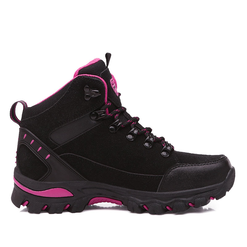 TANSENLANG Mid top Athletic Shoes/Mountaineering & Hiking Shoes Unisex Black Red
