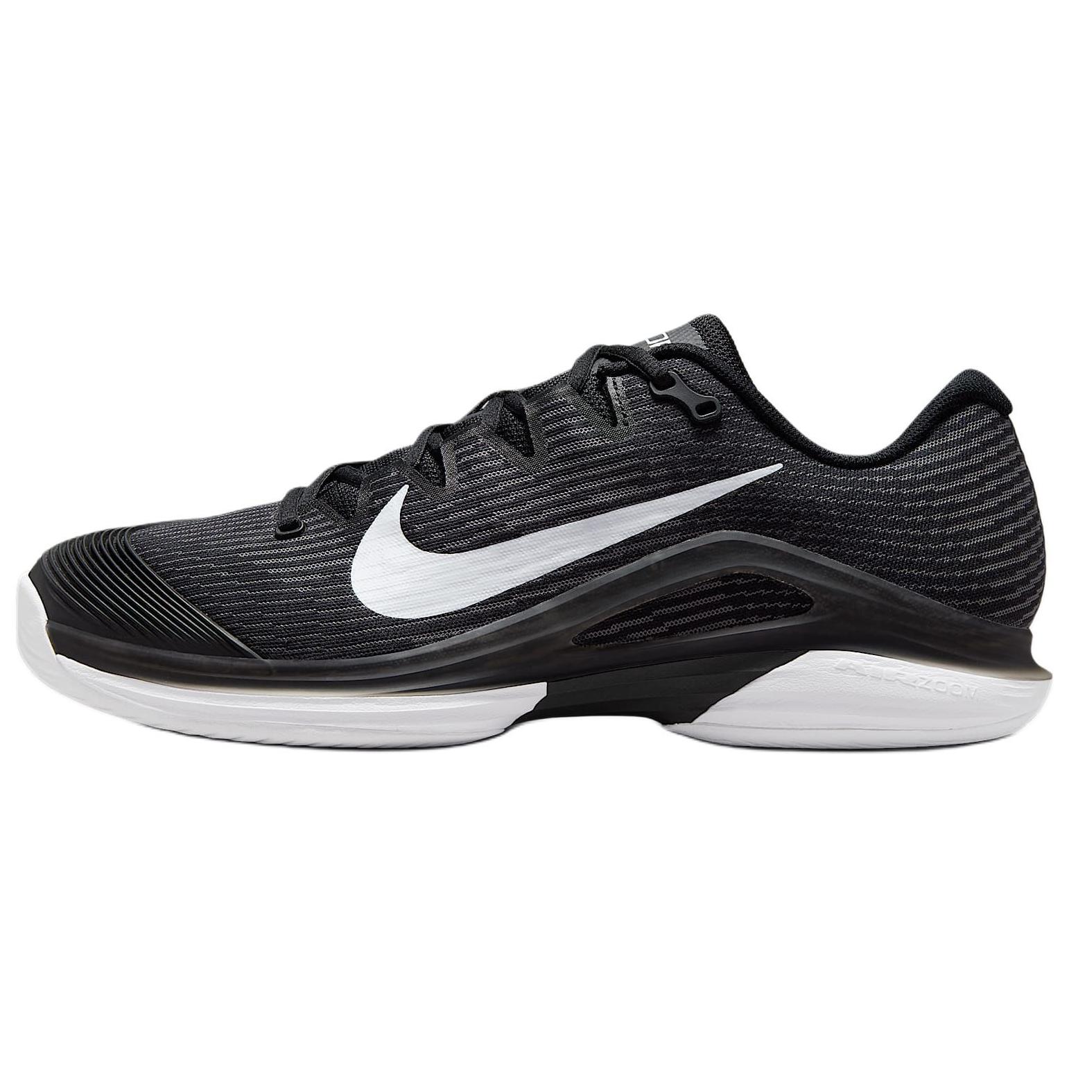 Nike Court Air Zoom Vapor 12 Hc Black Dark Smoke Grey White