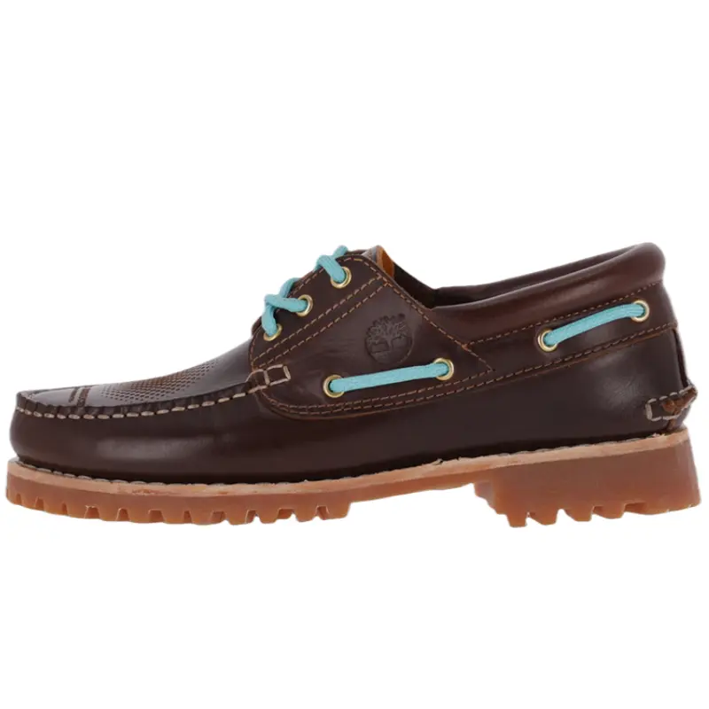 TOYA HORIUCHI x Timberland Comfortable Boat Shoes Men's Brown