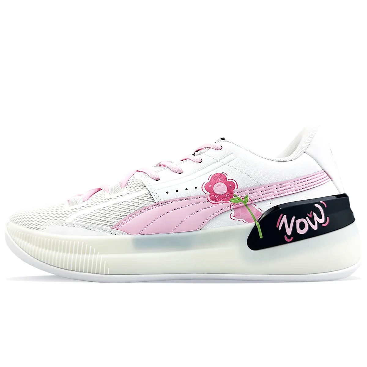 PUMA Clyde Hardwood Cushioning Non Slip And Waterproof Coverage Support