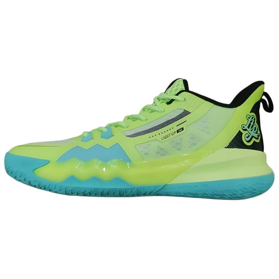361° Cushioning, Wear Resistant Low top Basketball Shoes Men’s Green