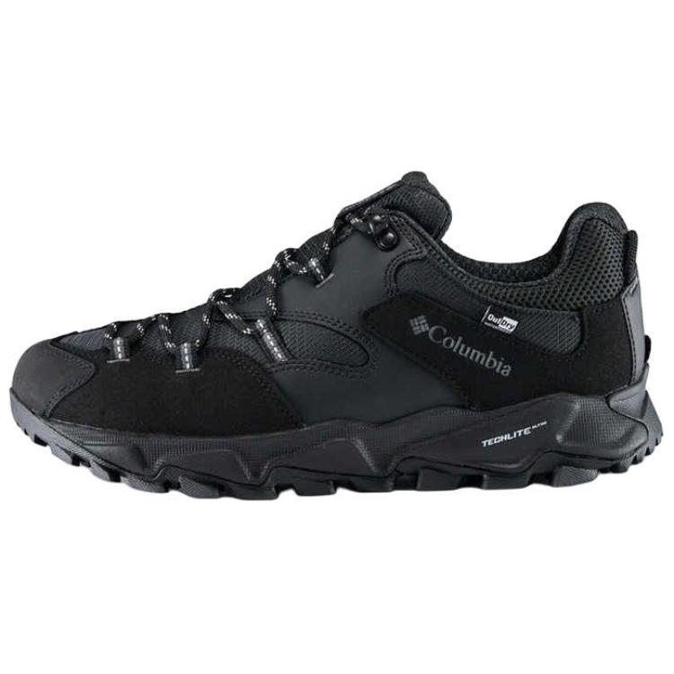 Columbia Waterproof Support Low top Mountaineering Shoes Men’s Black Wide Fit