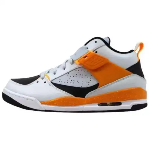 Jordan Flight 45 Pure Platinum Atomic Mango White Kumquat