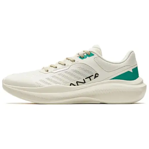 Anta Abrasion Resistant Breathable Low top Training Shoes Men's White Green
