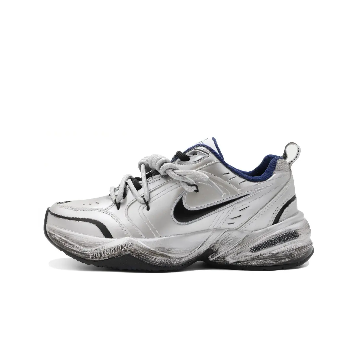 Nike Air Monarch 4 Slip Resistant Abrasion Resistant Slip Resistant Abrasion Resistant Low top Chunky Sneakers Unisex