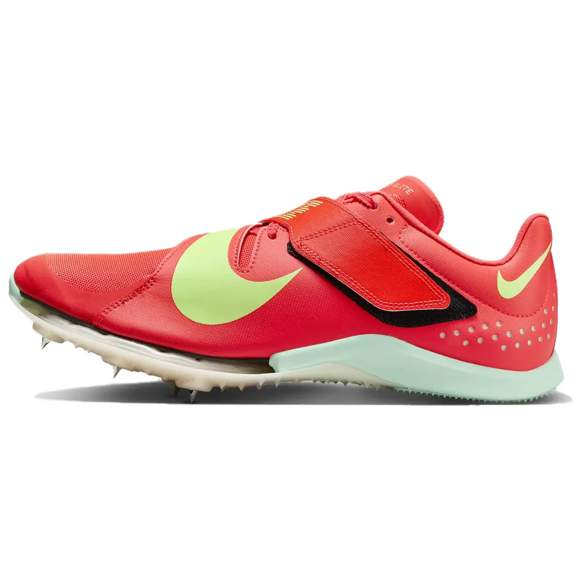 Nike Long Jump Elite Bright Crimson Lime Blast Mint Foam Washed Coral