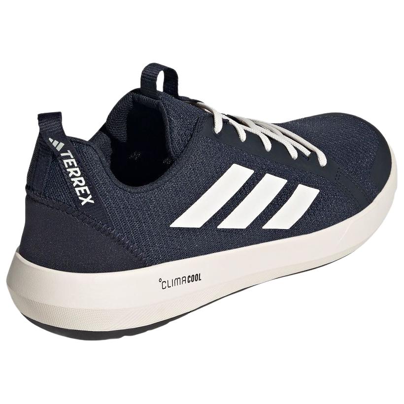 Adidas Terrex Boat Slip Resistant Breathable Grip Low top Hiking Shoes Unisex Dark Blue