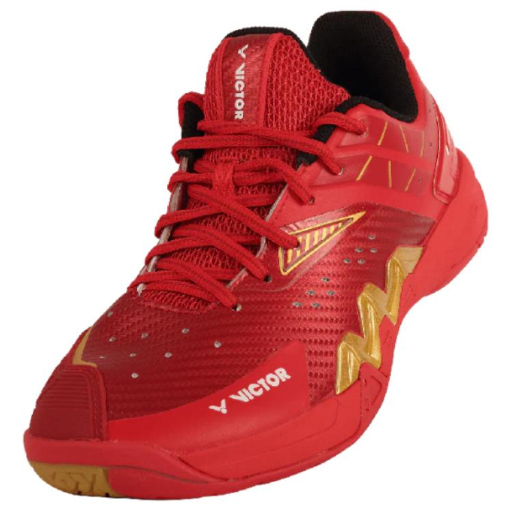 VICTOR 8500Ⅱ Abrasion Resistant Breathable Low top Badminton Shoes Unisex Red