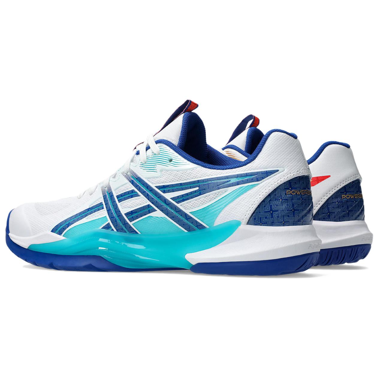 ASICS POWERBREAK FF Abrasion Resistant Low top Badminton Shoes Men’s Blue White