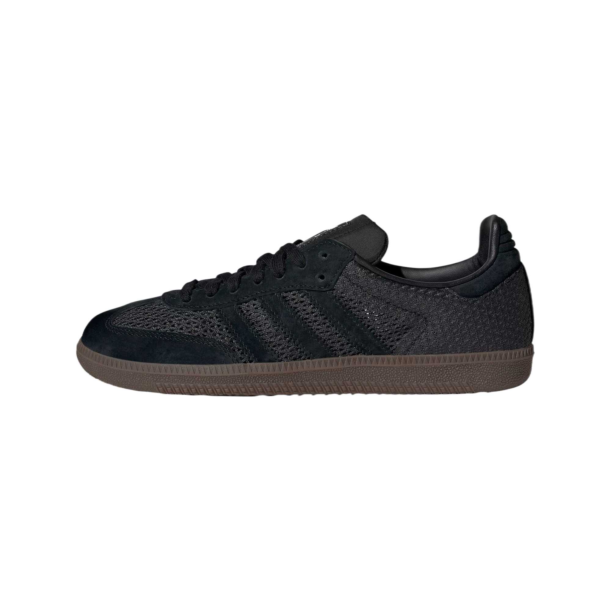 Adidas Originals Samba Textile, Leather Low top Training Shoes Women’s Black Umber