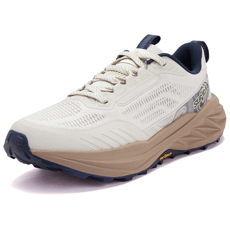 361° Yushan 3 Mountaineering & Hiking Shoes Men’s Low Top Oat Milk/Classic Brown Gray